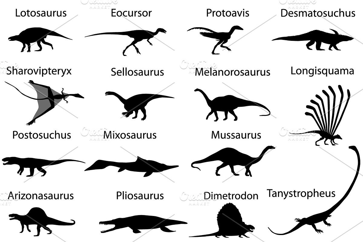 Dinosaurs of triassic period, an Animal Illustration by Viktoria.1703 (Photo 3 of 3)