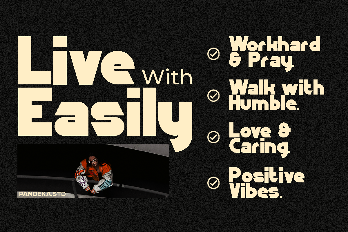 Snear - Sans Display Font, a Sans Serif Font by Pandeka Studio (Photo 6 of 10)