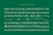 CS Celia Drawn, a Sans Serif Font by Craft Supply Co. (Thumbnail 8 of 8)