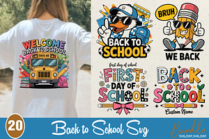 Back to School SVG, Teacher, School, an Object Graphic by DollarSmart