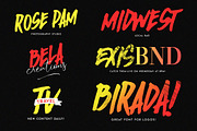 Birada! Font + PS Action, a Font by Ryn Pojas (Thumbnail 9 of 10)