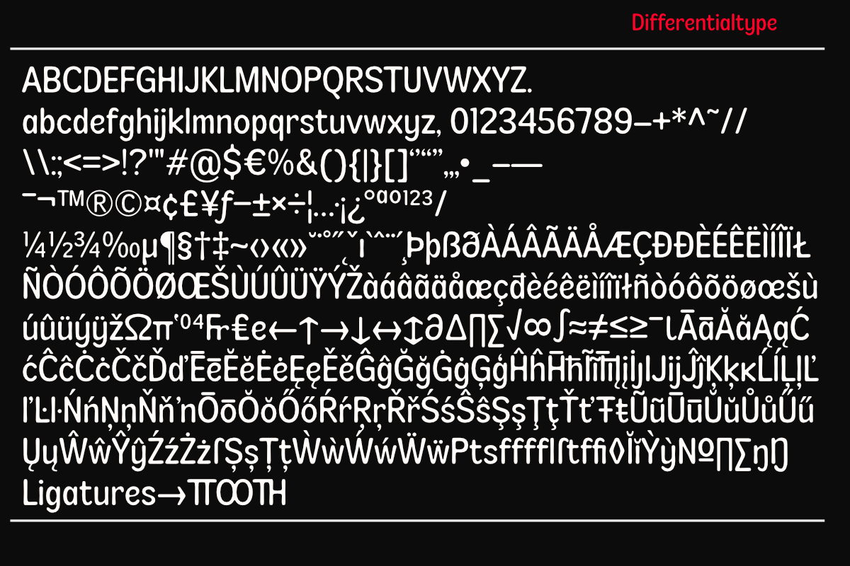 Sroal Modrow - Sans Display Family, a Sans Serif Font by Differentialtype (Photo 12 of 12)