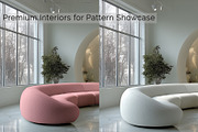 Tailored Fabric Sofa Mockups, a Household Mockup by Vika_Softlife (Thumbnail 6 of 9)