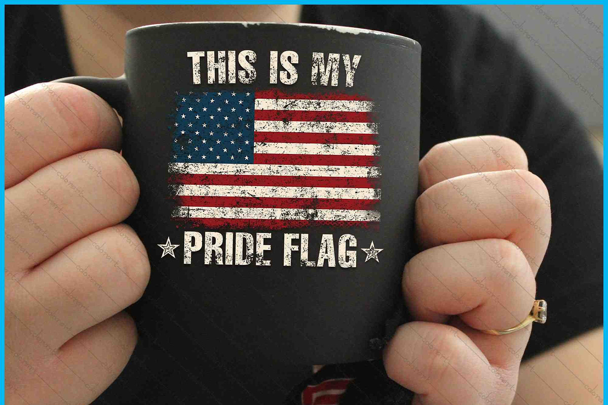 USA Flag American 4th of July, an Object Graphic by Creativeusart (Photo 3 of 4)