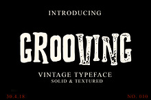Grooving Vintage Font