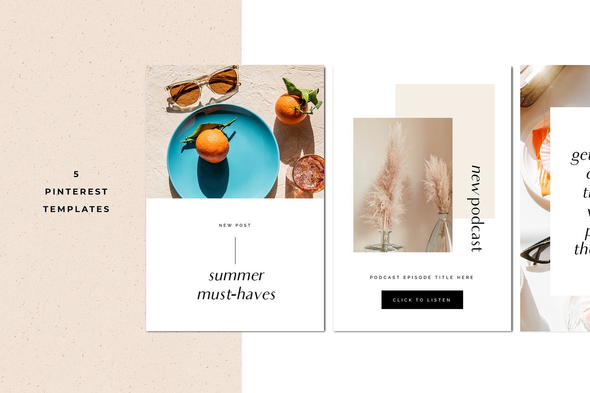 Osaka Social Media Kit, a Social Media Template by The Blog Stop (Photo 8 of 11)