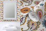 Paisley hand drawn seamless pattern, a Pattern Graphic by Naty Art (Thumbnail 3 of 6)