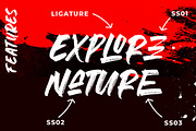 The Rocky Handbrush Typeface, a Font by Creatype Studio (Thumbnail 3 of 9)