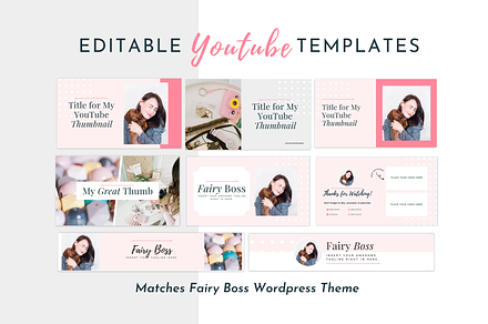 Fairy Boss YouTube Templates