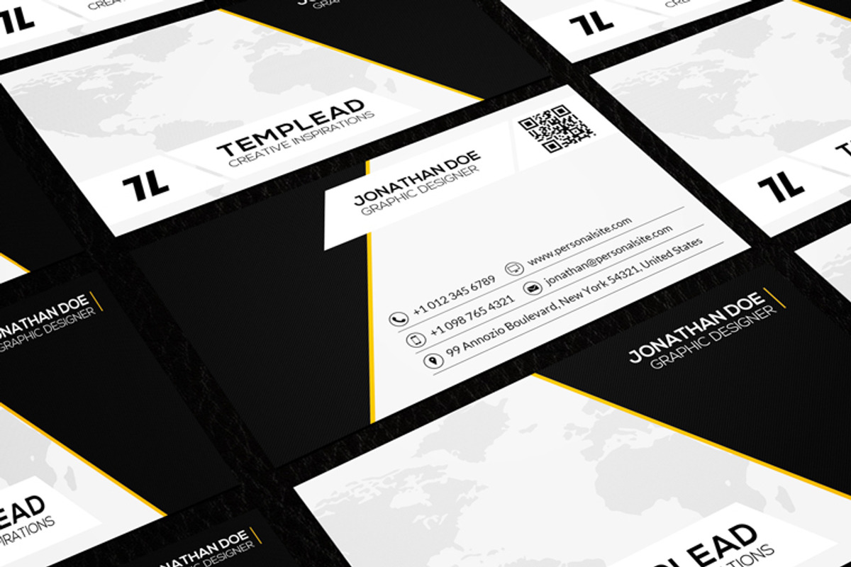 Corporate Business Card CM135, a Business Card Template by annozio (Photo 4 of 4)