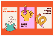 Fun Back to School Doodle Set, an Illustration by Marish (Thumbnail 4 of 9)
