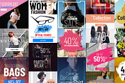 20 Fashion Instagram Post Templates, a Social Media Template by Mehul Munjani (Thumbnail 3 of 4)