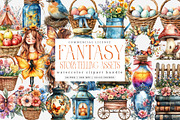 Fantasy Storytelling Assets Png, an Illustration by SinaCreation (Thumbnail 1 of 7)