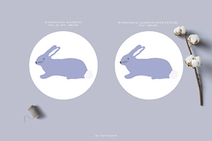 Easter Bunny Clipart Collection