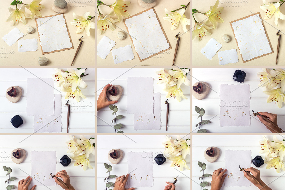 Set Mockups. RUSTIC, a Print Template by Mockups4you (Photo 5 of 7)