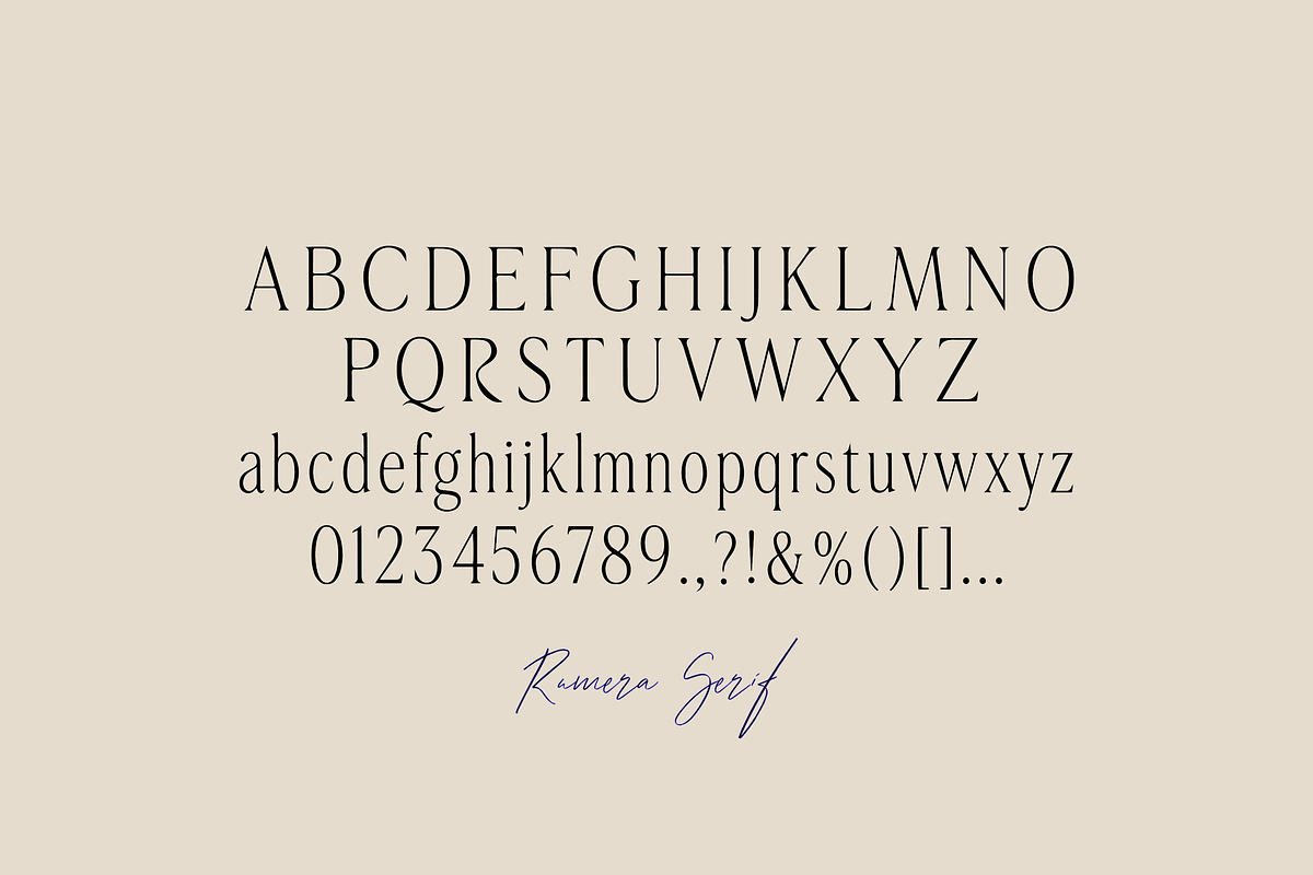 Rumera Serif, a Serif Font by gafaroff studio (Photo 7 of 7)