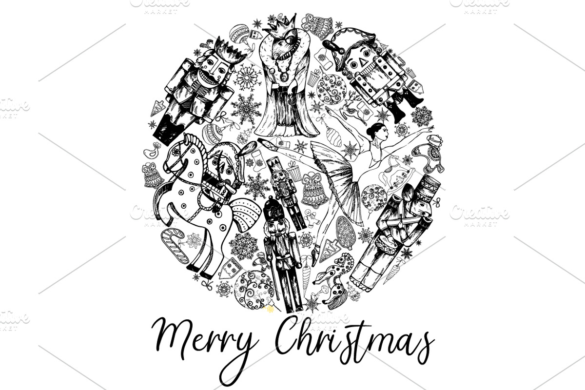 Christmas, a Decorative Illustration by Ecaterina Sciuchina (Photo 10 of 14)
