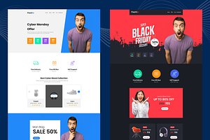 Flashio - Landing Page HTML Template