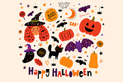 Happy Halloween!, a Seasonal Illustration by MoleskoStudio (Thumbnail 1 of 6)