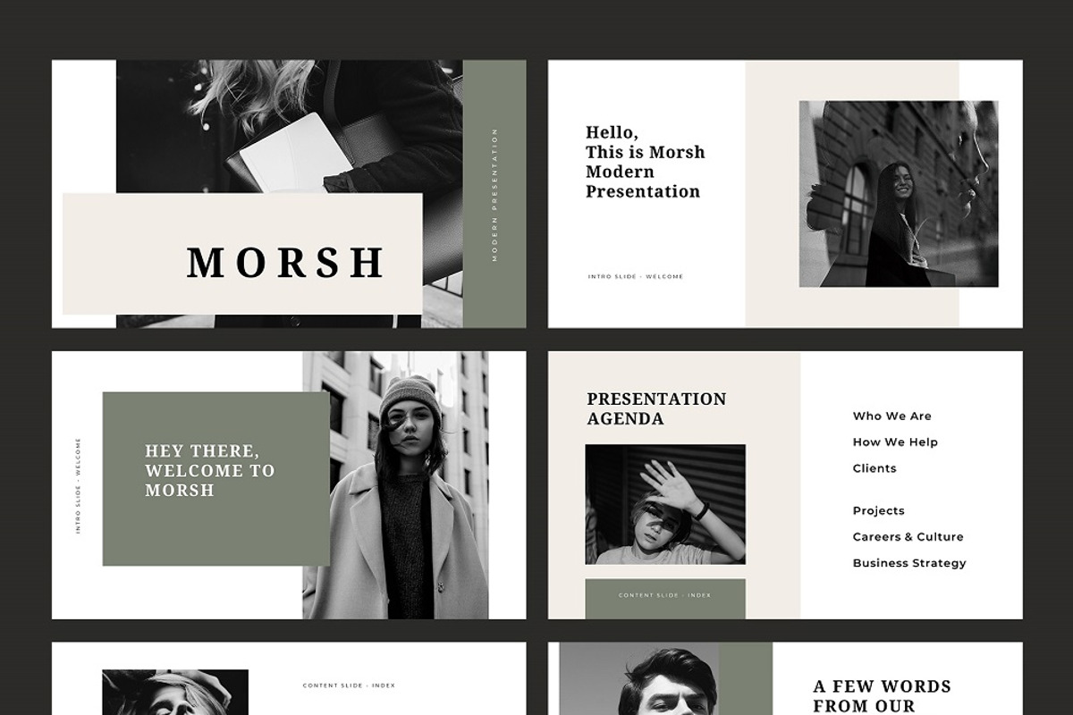 Morsh - PowerPoint Template, a Presentation Template by Bervisual