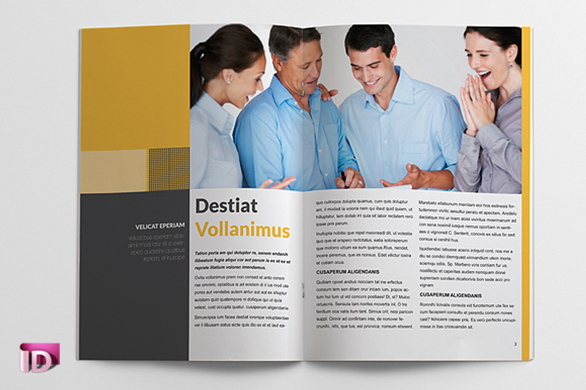 Corporate Brochure Template, a Brochure Template by Templatepickup (Photo 3 of 5)