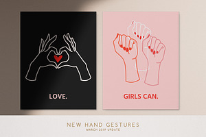 20 Hands & Logo Templates