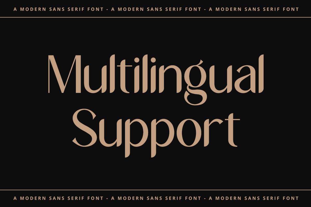 Renstoned - Elegant Sans Serif, a Sans Serif Font by RockboyStd (Photo 11 of 12)