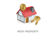 Passive Income 3D Icons Set Bundle, an Object Graphic by Aimagenarium@gmail.com (Thumbnail 18 of 21)