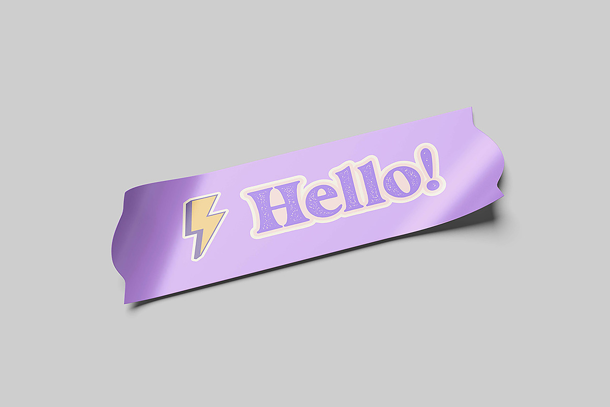 Sticker Mockup, a Product Mockup by NyakBiett (Photo 3 of 5)