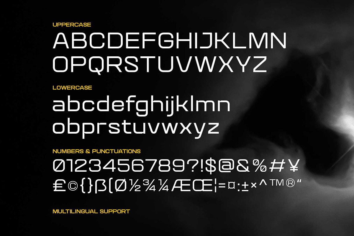 Elegant Futuristic - Quantix, a Sans Serif Font by Arterfak Project (Photo 10 of 12)