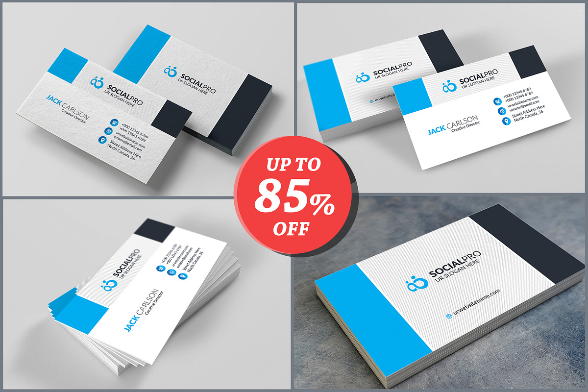 Full & Final New 450 Business Cards, a Business Card Template by Genereux Art (Photo 12 of 44)