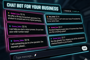 AI Chat Bot for Website - Automated, a HTML Template by graphicforest