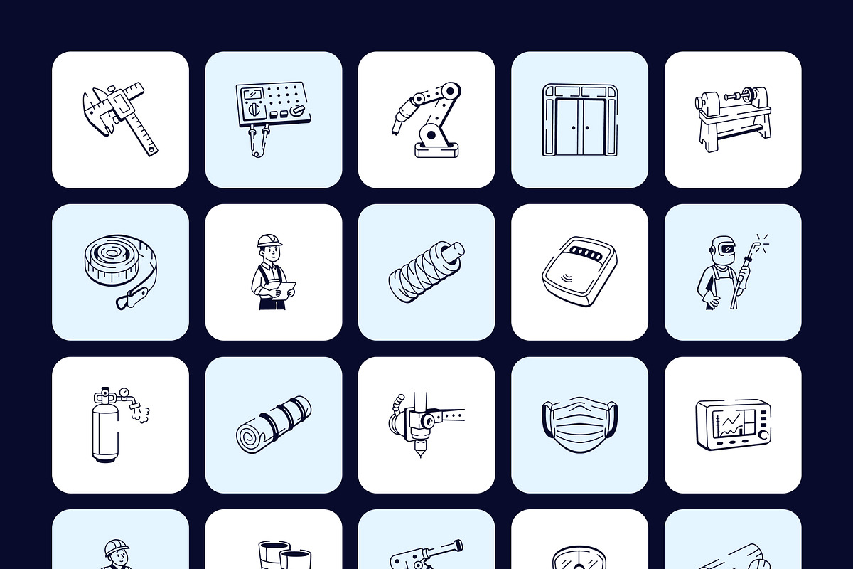 850 Business and Tech Doodle Icons, an Outline Icon by Vectors Market (Photo 9 of 19)