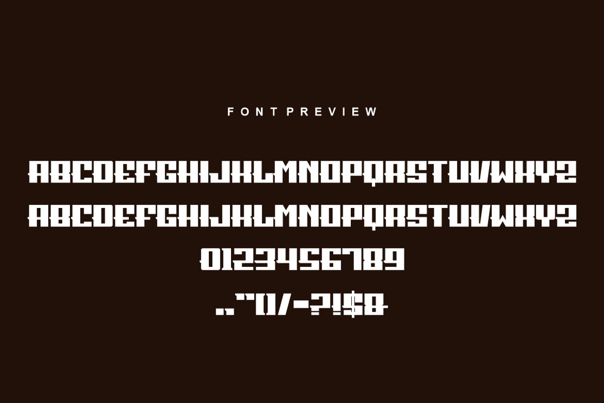 Gosyner - Font, a Sans Serif Font by artchiles_design (Photo 4 of 5)