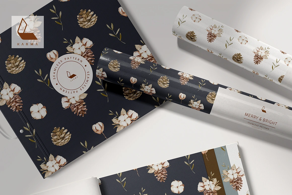 Christmas Watercolor Mega Bundle, a Decorative Illustration by Karma (Photo 13 of 28)