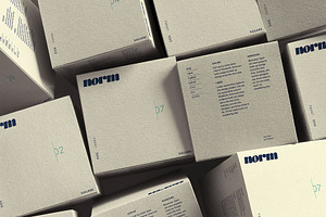Square Boxes Mockup