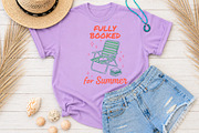 Fully Booked for Summer PNG, a Seasonal Illustration by Rose Art (Thumbnail 2 of 3)