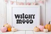 Cute&Spooky Groovy Halloween Font, a Script Font by BarcelonaShop (Thumbnail 9 of 9)