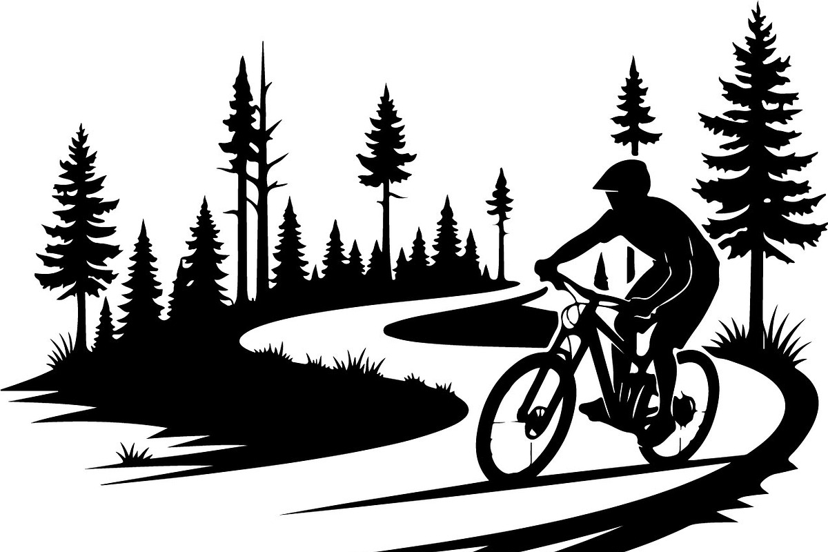 Cycling Sport Silhouette Bundle, an Illustration by Designs_River (Photo 8 of 38)