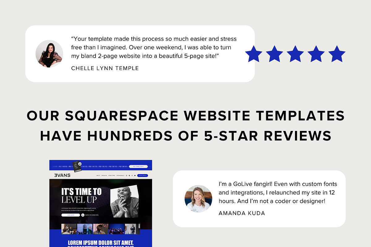 Coaching Squarespace Website, a Squarespace Template by GoLive Website Templates (Photo 12 of 12)