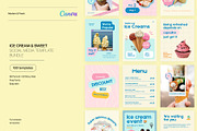Ice Cream & Sweet Instagram Template, a Social Media Template by Wolf Theory Studio (Thumbnail 2 of 10)