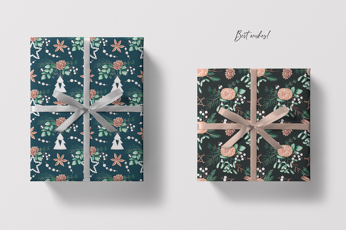 Noel Christmas Collection, a Seasonal Illustration by SirenaArt (Photo 18 of 20)
