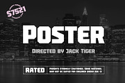 Jack Tiger Sport Font, a Symbol Font by Ledokolua (Thumbnail 4 of 5)