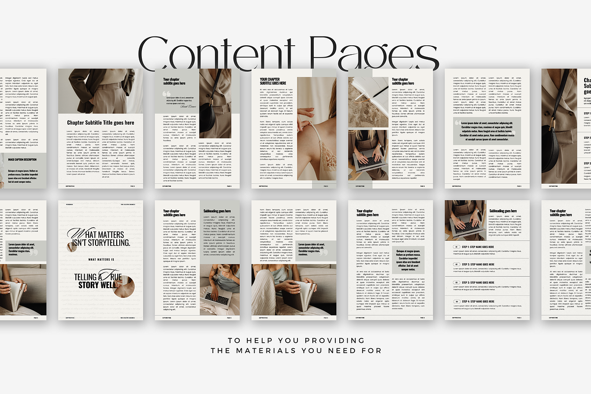 Canva Copywritting Ebook WorkBook So, a Magazine Template by Lovely Confetti (Photo 6 of 8)