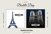 20 Bastille Day Images Wallpapers, a Print Template by Walldecorated (Thumbnail 8 of 10)