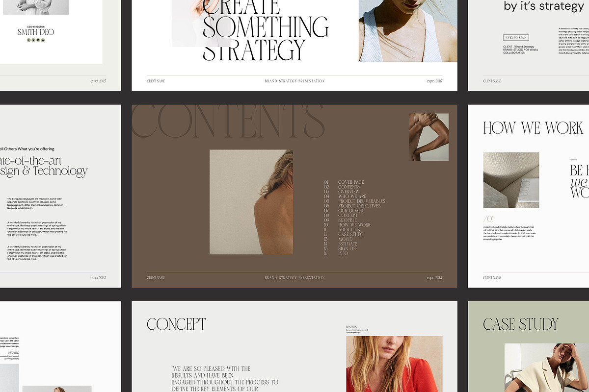Expo | Brand Strategy, a Branding & Logo Template by creathrivestudio (Photo 13 of 13)