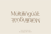 Regina Tiffany - Serif Typeface, a Serif Font by Artchitype Studio (Thumbnail 11 of 12)