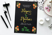Aliyah - Swirly Calligraphy Font, a Script Font by Airotype (Thumbnail 4 of 12)