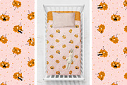 Celebratory tigers patterns+card, a Pattern Graphic by Alenkakarabanova (Thumbnail 2 of 3)