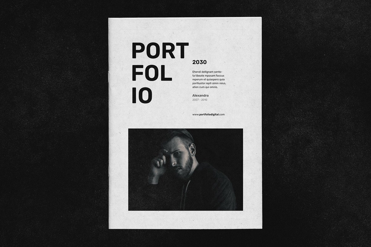 Portfolio Template, a Brochure Template by FlyeredTemplate (Photo 1 of 11)